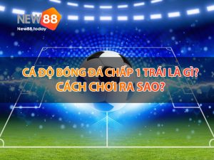 Cá độ bóng đá chấp 1 trái là gì? Cách chơi ra sao?